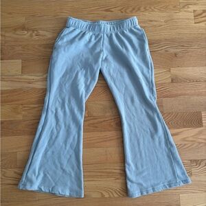 Stylish Lavender Flared Sweatpants